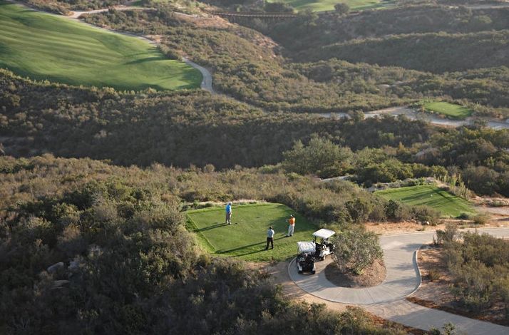 Golf Course at the Journey at Pechanga Driving Range
