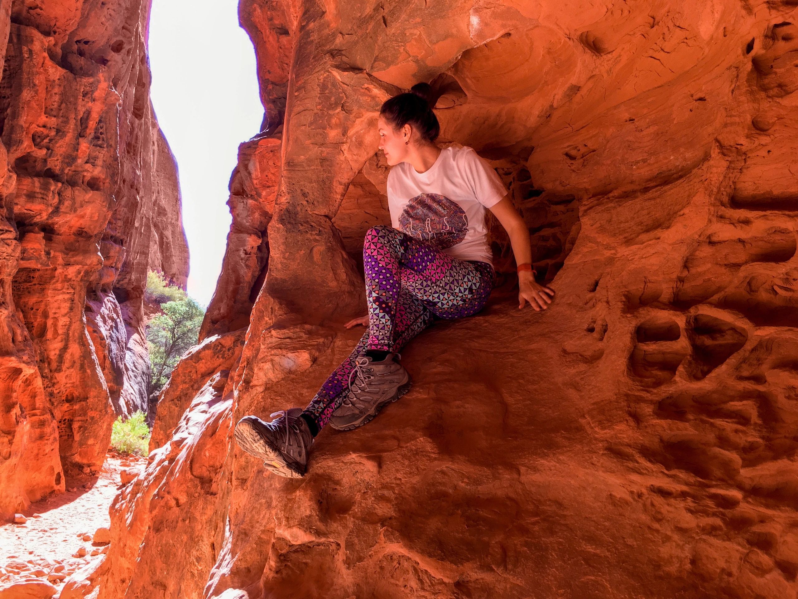 Jenny’s Canyon trail in Snow Canyon