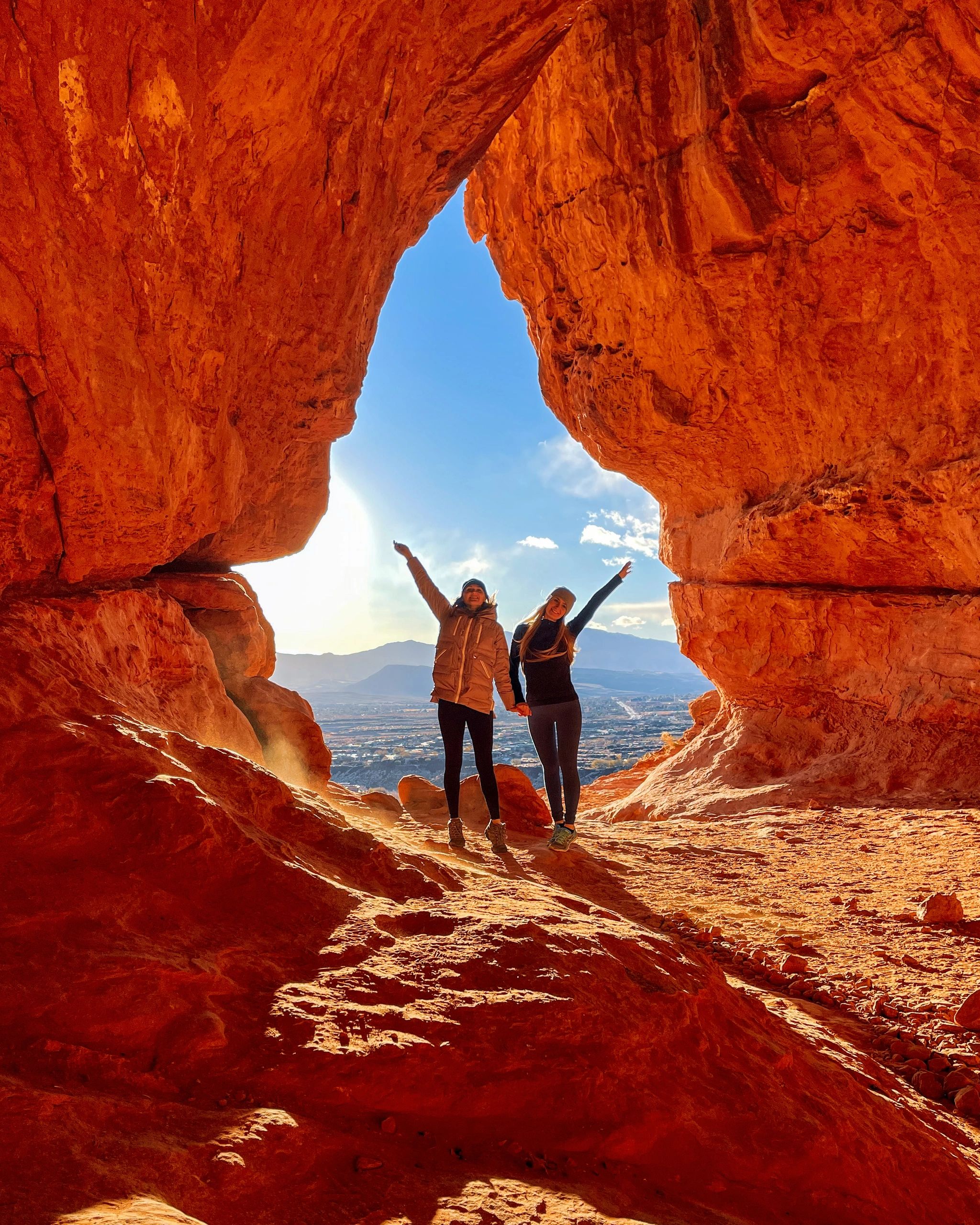 At the Scout Cave