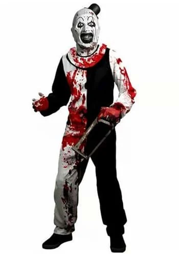 Men's Art The Clown Bloody Costume